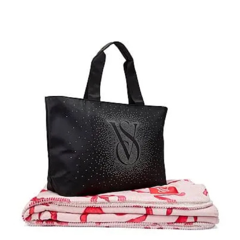 NWT Victoria’s Secret black tote bag ONLY